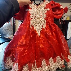 Vintage 90s Children's Pagaent Dress 4t